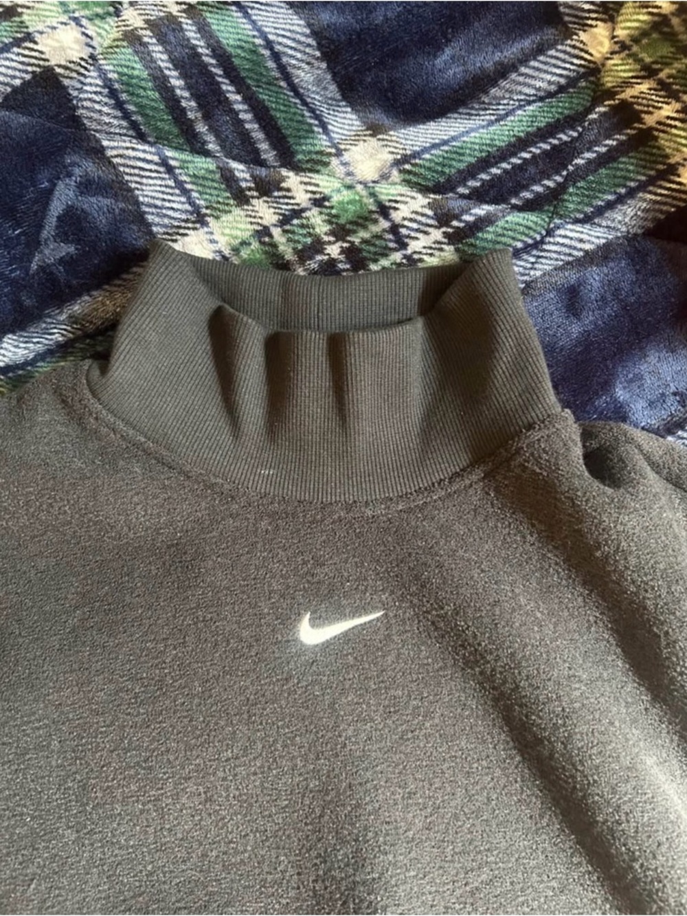 Vintage Nike Fleece Mock Neck - Picture 2 of 5